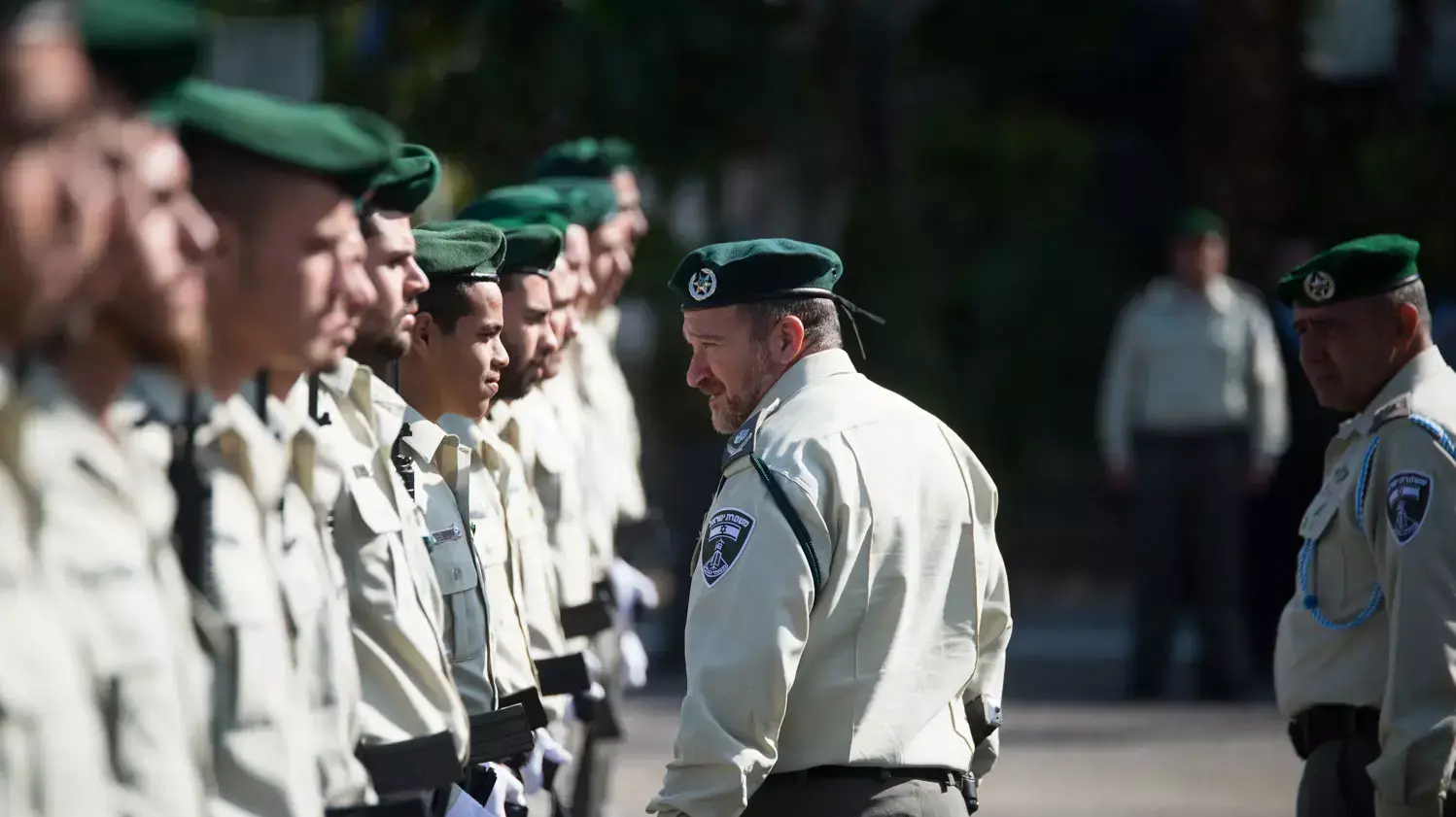 מפקד מג"ב הנכנס ניצב יעקב שבתאי בטקס החלפת מפקדי מג"ב מפקד מג"ב הנכנס ניצב יעקב שבתאי בטקס החלפת מפקדי מג"ב