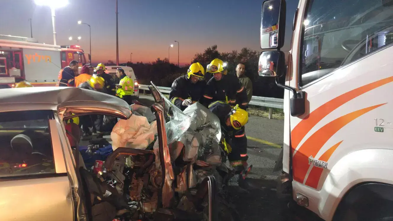 הרוג ושלושה פצועים בתאונה בצומת מורן שבכביש 85 בצפון, 12 בפברואר 2016 הרוג ושלושה פצועים בתאונה בצומת מורן שבכביש 85 בצפון, 12 בפברואר 2016