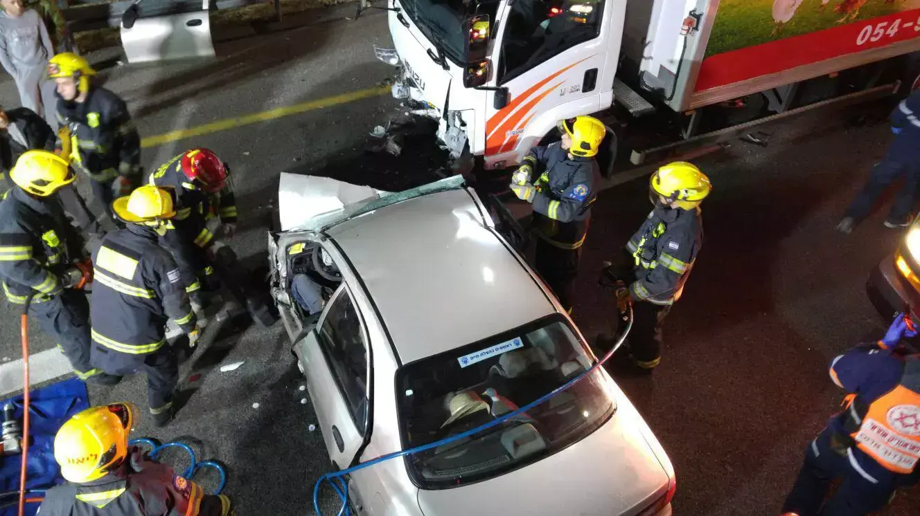 הרוג ושלושה פצועים בתאונה בצומת מורן שבכביש 85 בצפון, 12 בפברואר 2016 הרוג ושלושה פצועים בתאונה בצומת מורן שבכביש 85 בצפון, 12 בפברואר 2016