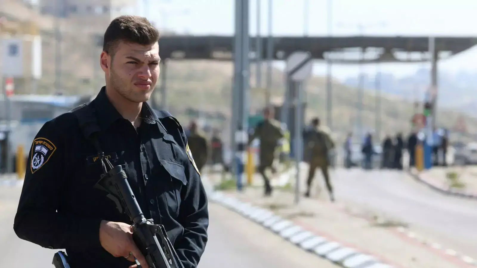 זירת הפיגוע במזמוריה היום זירת הפיגוע במזמוריה היום