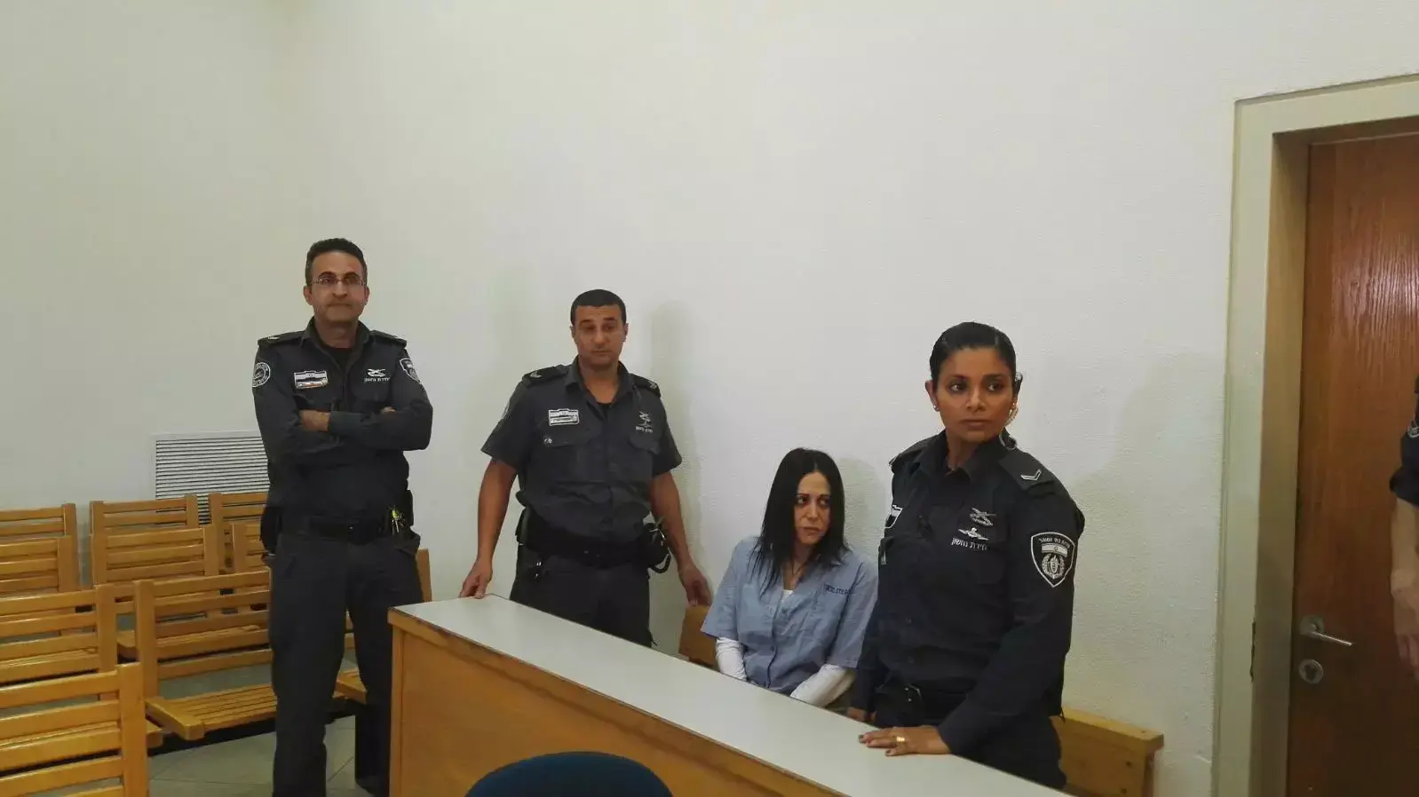 אתי אלון בדיון על שחרורה בבית משפט השלום ברמלה