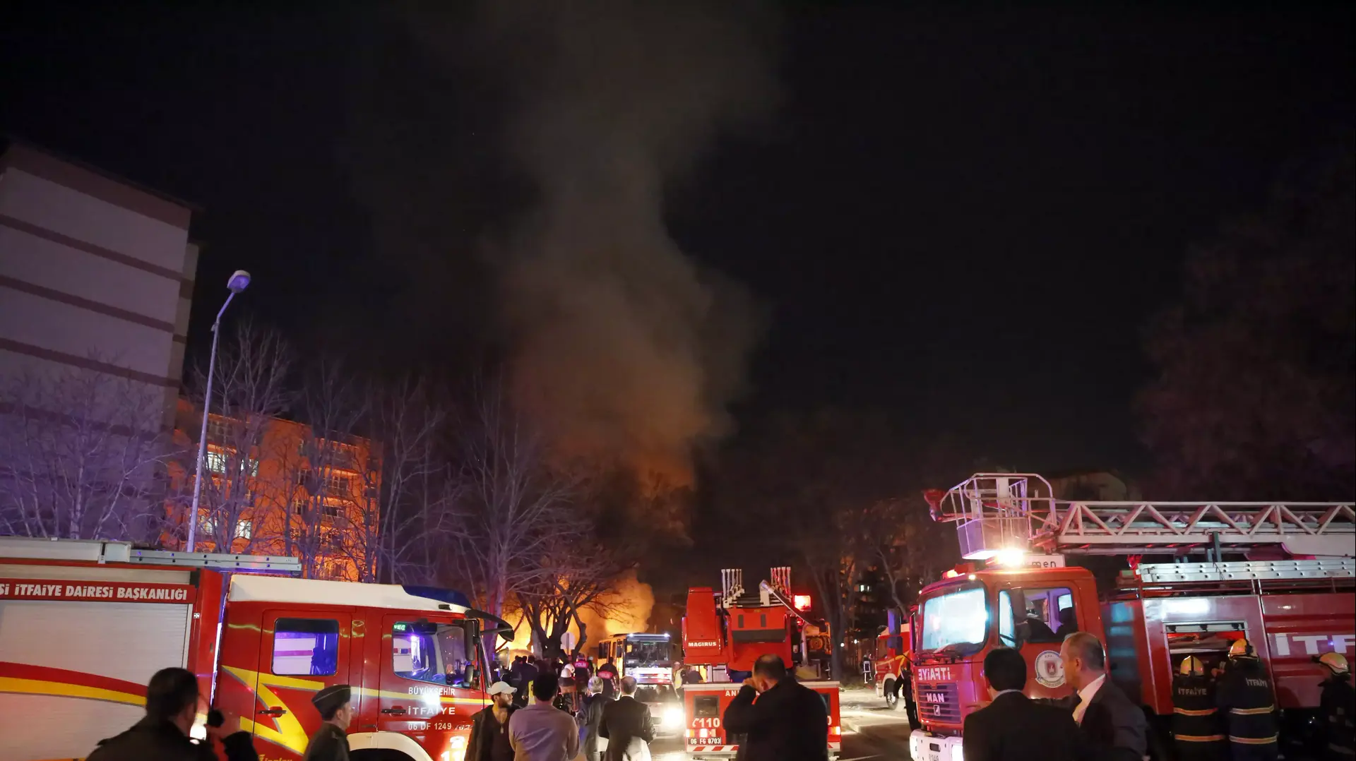 פיגוע טרור בבסיס צבאי באנקרה, בירת טורקיה. 17 בפברואר 2016.