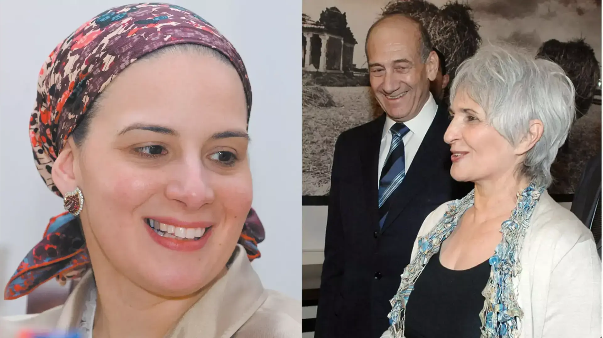 עליזה אולמרט והרבנית פינטו- למגזין אילן רבינוביץ'