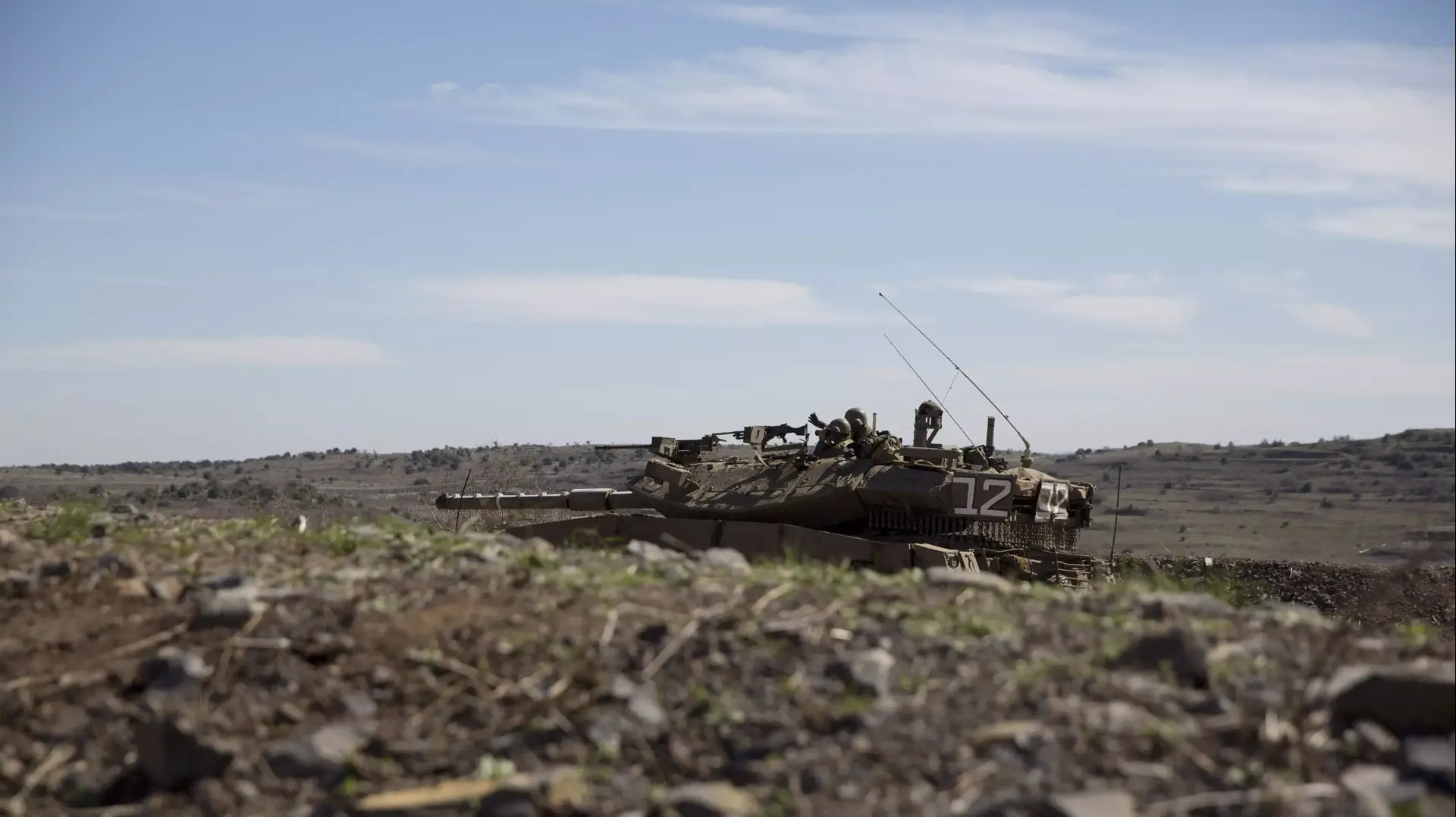 חיילי צה"ל על גבול ישראל עם סוריה. פברואר 2016 חיילי צה"ל על גבול ישראל עם סוריה. פברואר 2016