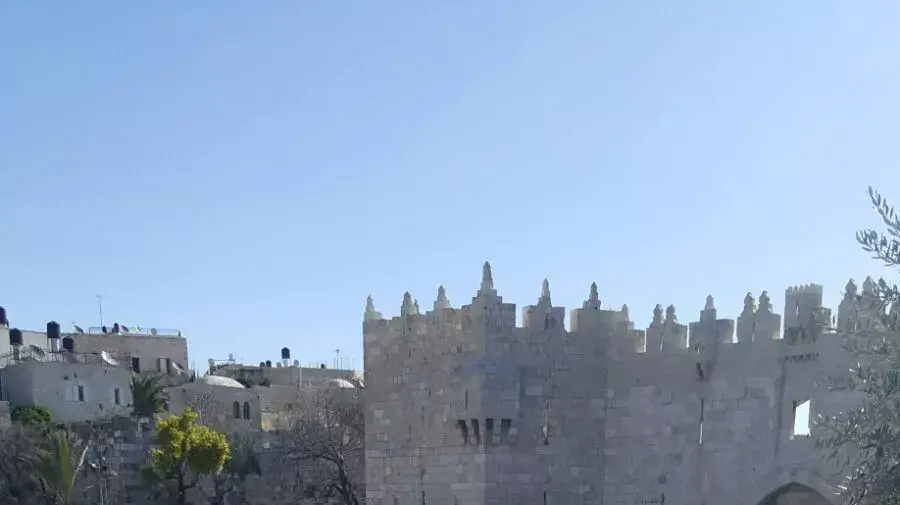 פיגוע דקירה בשער שכם שבירושלים פיגוע דקירה בשער שכם שבירושלים