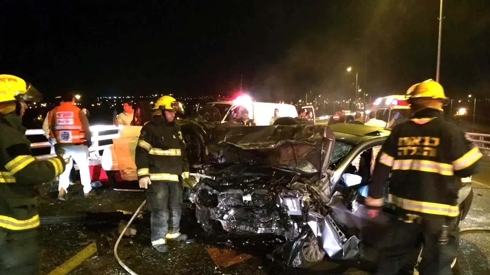 תאונת דרכים, מחלף נבות. 20 בפברואר 2016 תאונת דרכים, מחלף נבות. 20 בפברואר 2016
