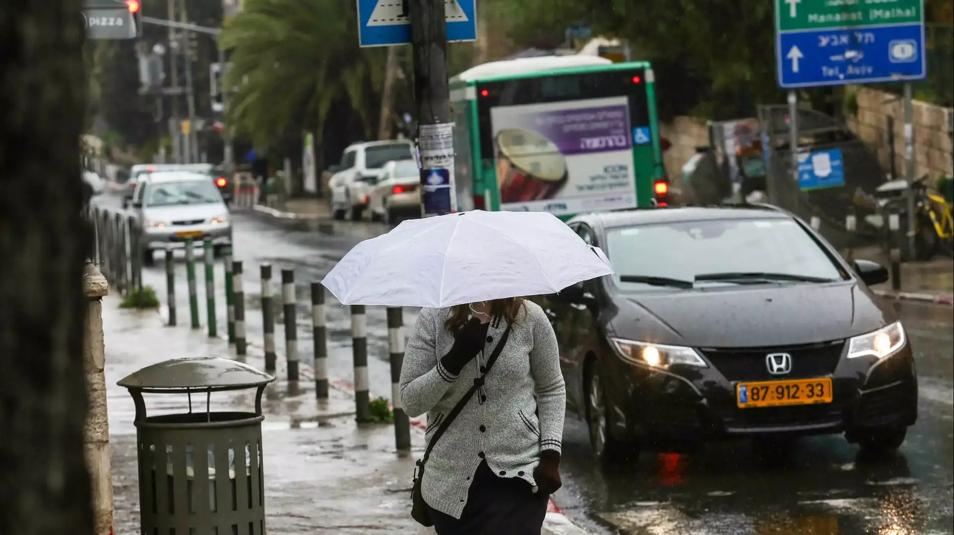 גשם ברחובות ירושלים גשם ברחובות ירושלים