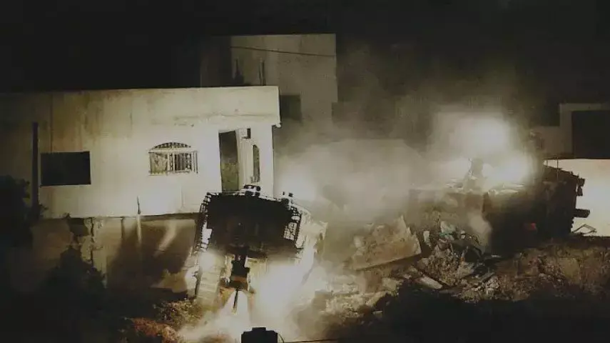 הריסת בתי המחבלים שביצעו את הפיגועים בבניין פנורמה ובאלון שבות. 23 בפברואר 2016 הריסת בתי המחבלים שביצעו את הפיגועים בבניין פנורמה ובאלון שבות. 23 בפברואר 2016