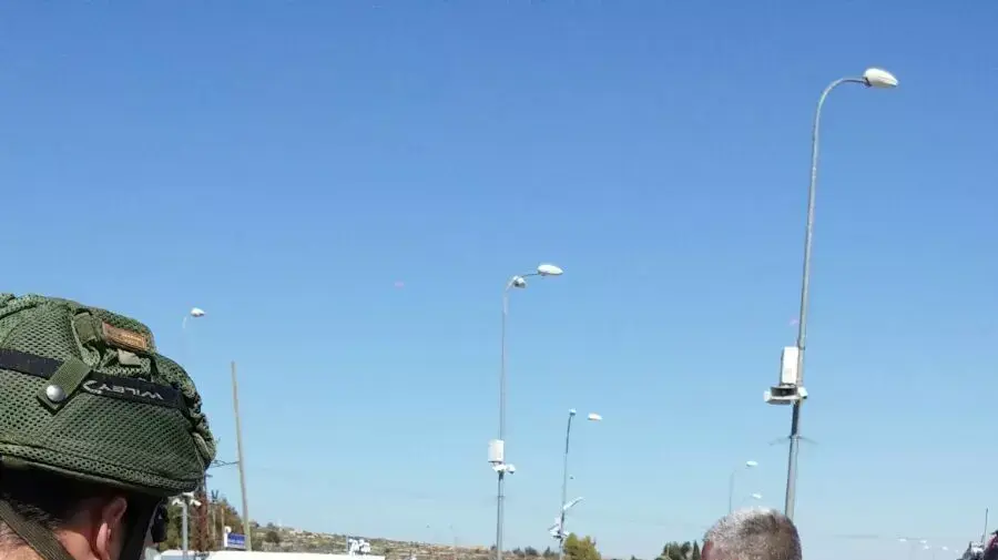 זירת פיגוע דקירה צומת גוש עציון זירת פיגוע דקירה צומת גוש עציון