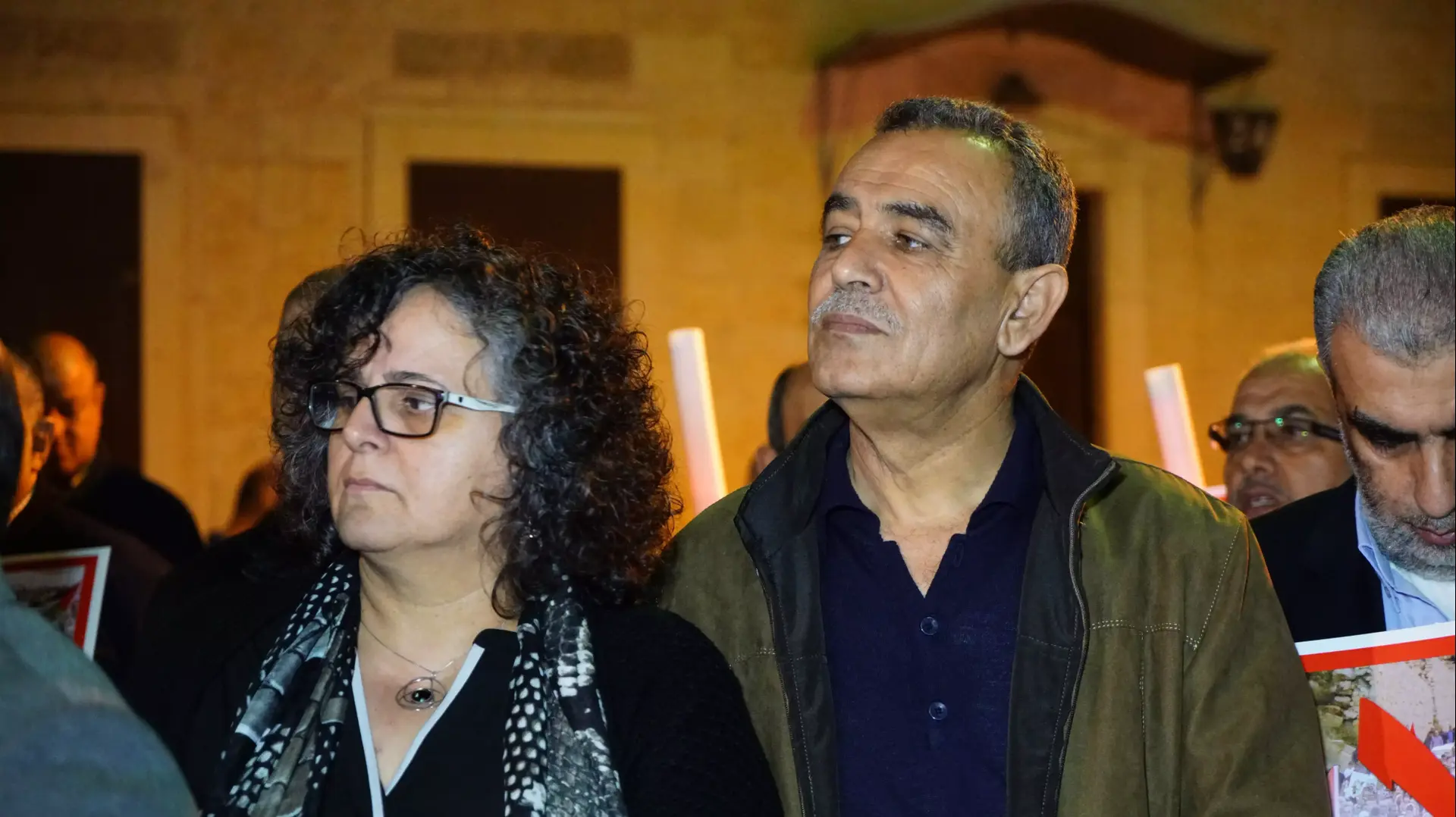 הפגנת ועדת המעקב של המגזר הערבי בחיפה הפגנת ועדת המעקב של המגזר הערבי בחיפה