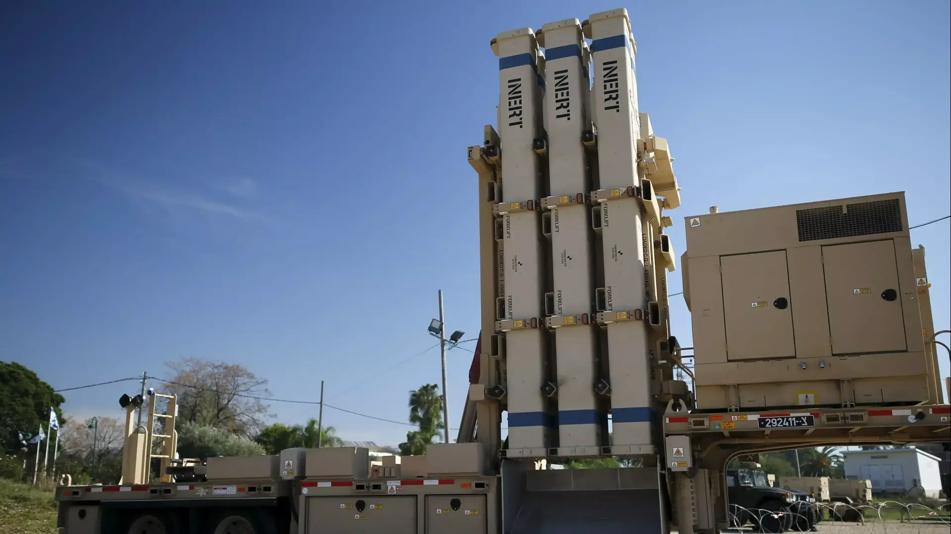מערכת שרביט קסמים. חצור, פברואר 2016 מערכת שרביט קסמים. חצור, פברואר 2016