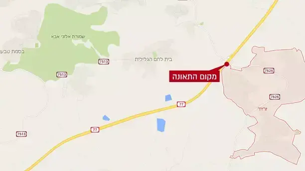 תאונת אוטובוס ליד זרזיר מרץ 216