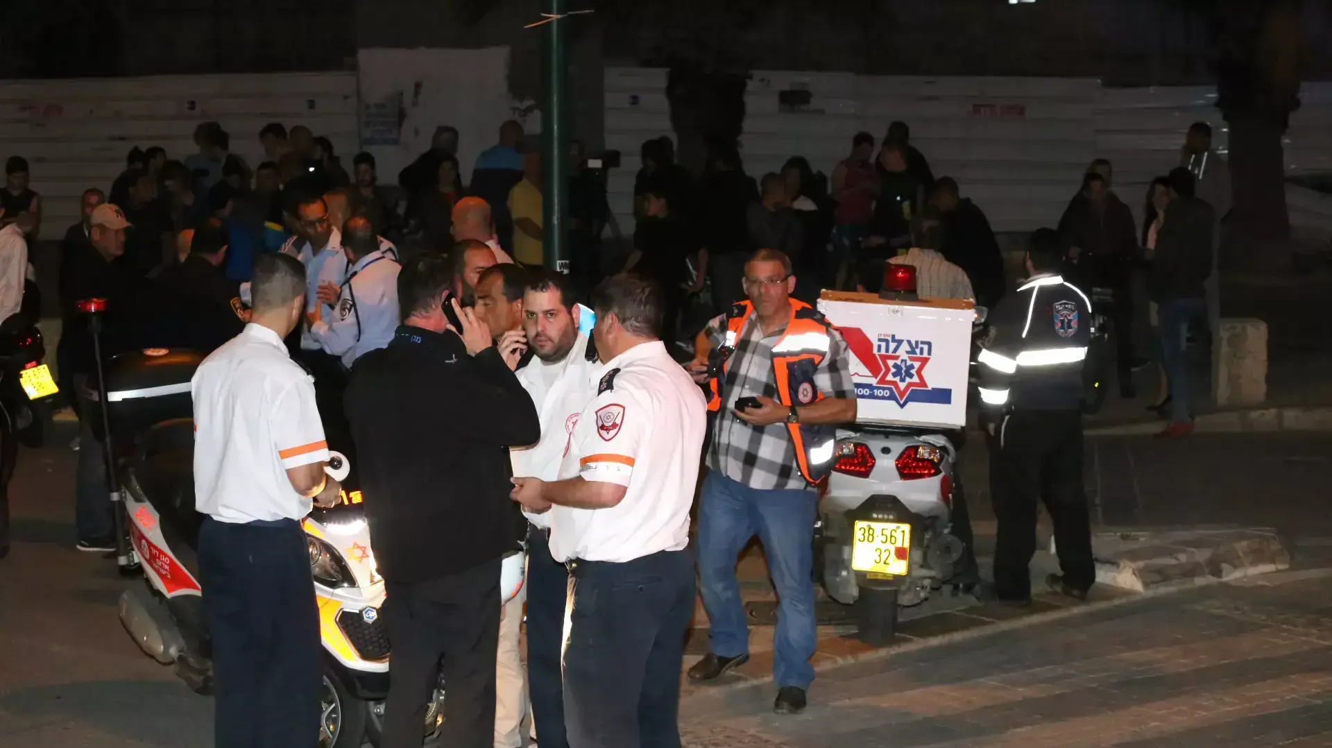 זירת פיגוע דקירה ביפו. 8 במרץ 2016 זירת פיגוע דקירה ביפו. 8 במרץ 2016