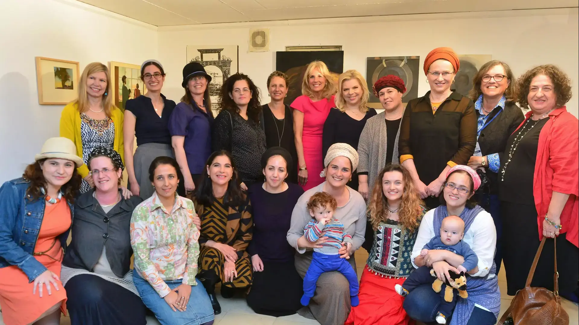 ביקור ג'יל ביידן ב"סטודיו משלך" בירושלים, 9 במרץ 2016 ביקור ג'יל ביידן ב"סטודיו משלך" בירושלים, 9 במרץ 2016