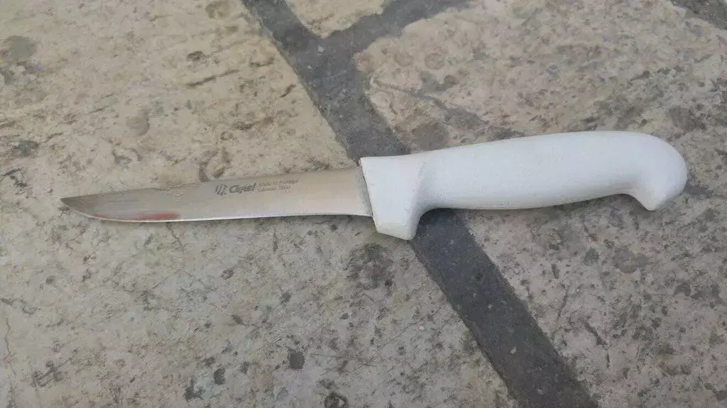 הסכין בפיגוע דקירה בשער יפו שבירושלים 11 מרץ 2016 הסכין בפיגוע דקירה בשער יפו שבירושלים 11 מרץ 2016