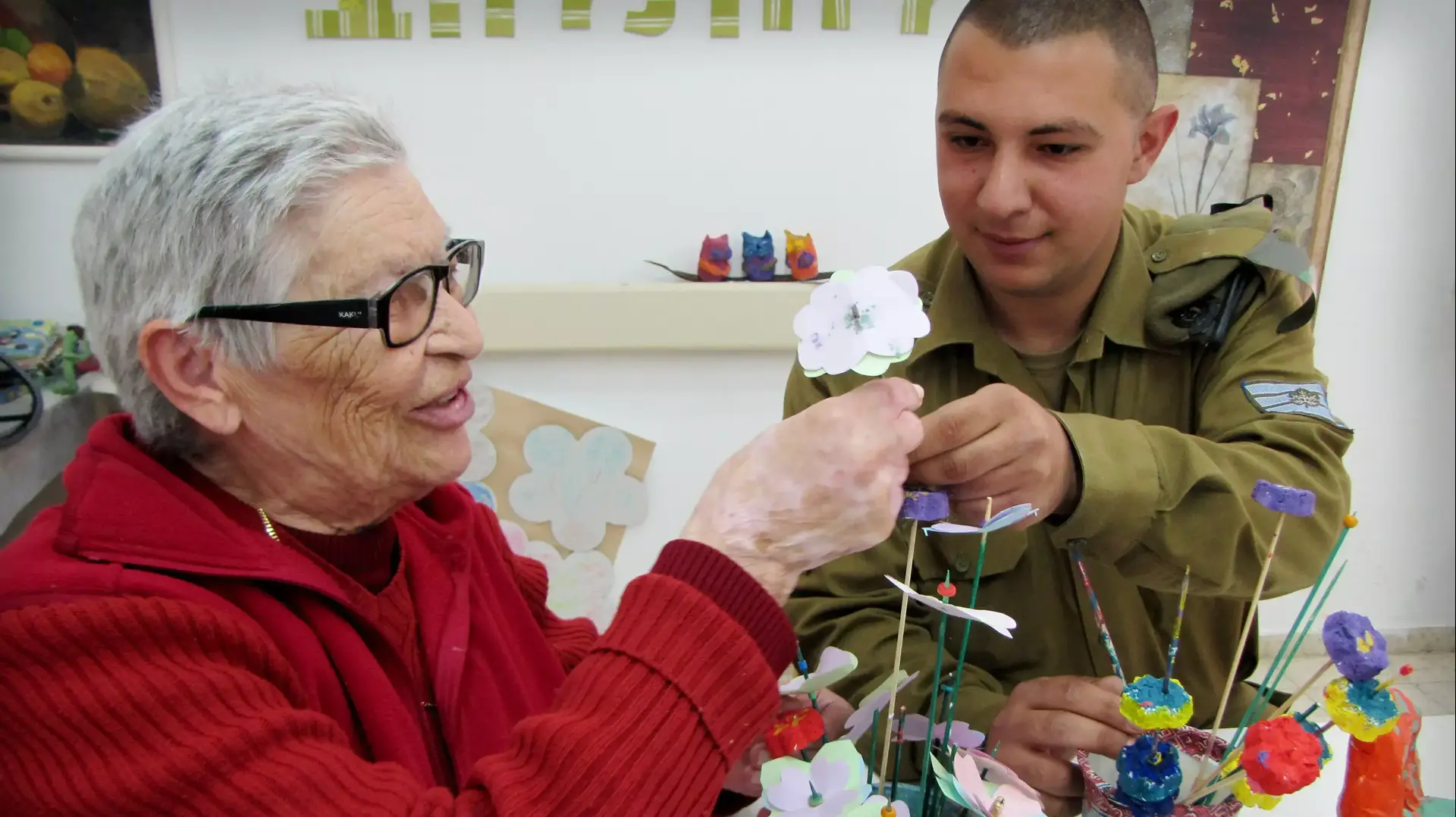 איברהים דבאח חייל מוסלמי וניצולת השואה ליזה איברהים דבאח חייל מוסלמי וניצולת השואה ליזה