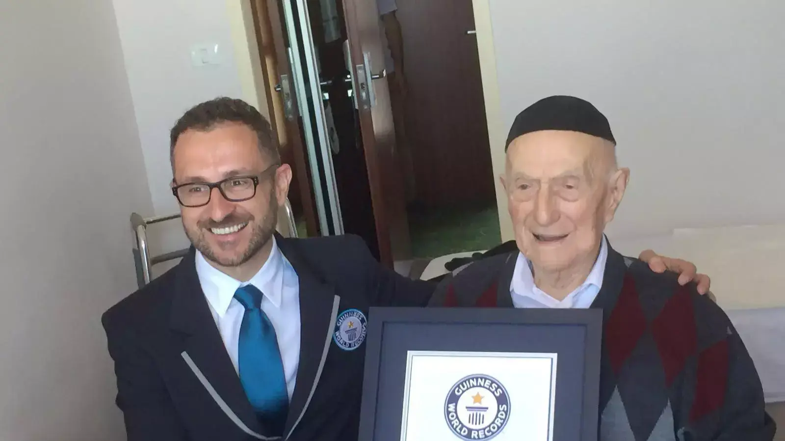 ישראל קרישטל, האיש המבוגר בעולם ישראל קרישטל, האיש המבוגר בעולם