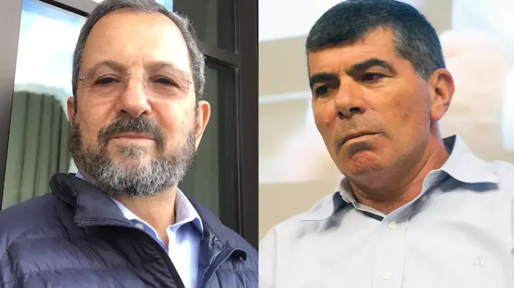 אהוד ברק גבי אשכנזי