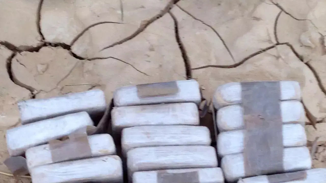 סיכול הברחת סמים מסוג הירואין סמוך לגבול מצרים. מרץ 2016