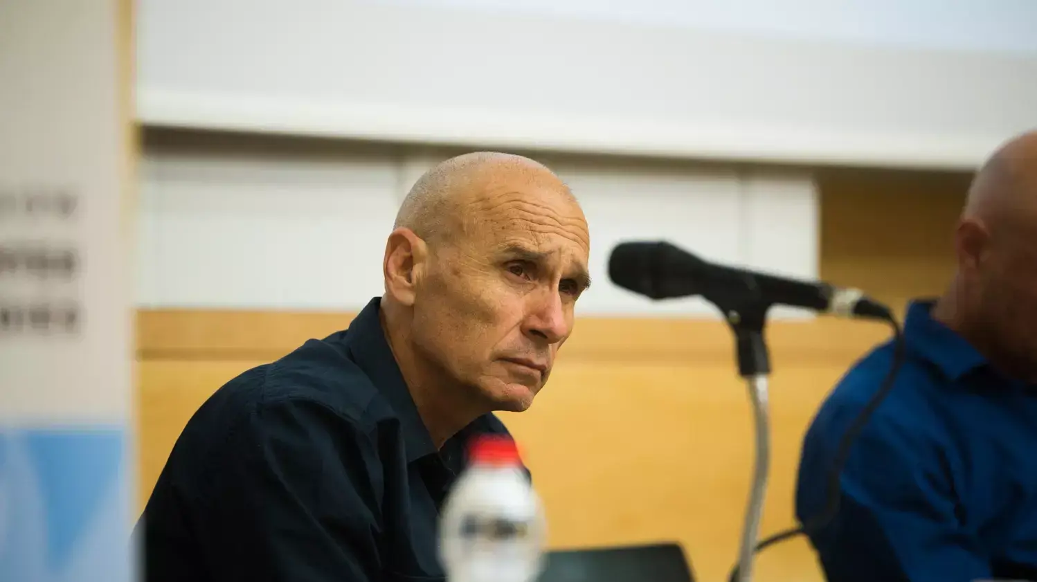 גרשון הכהן ביום עיון על אתגרי צה"ל הנוכחיים, אוניברסיטת בר אילן. מרץ 2016