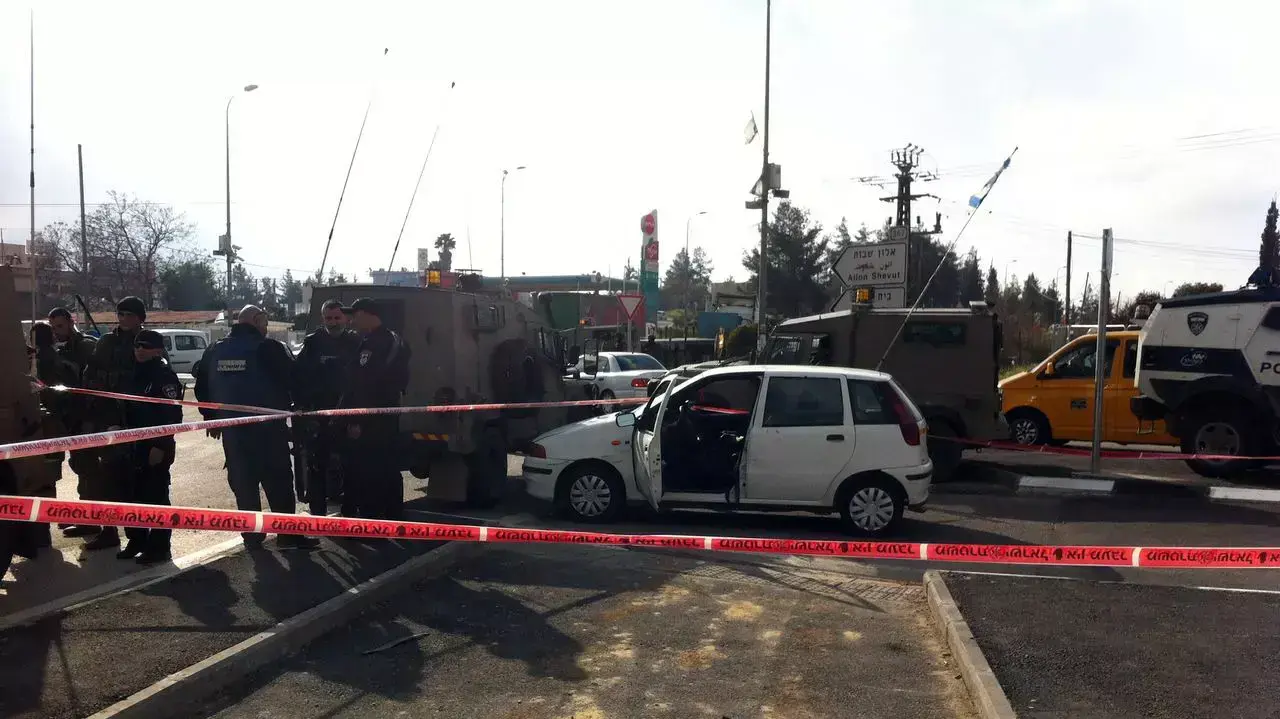 ניסיון פיגוע בצומת גוש עציון. 18 במרץ 2016. ניסיון פיגוע בצומת גוש עציון. 18 במרץ 2016.