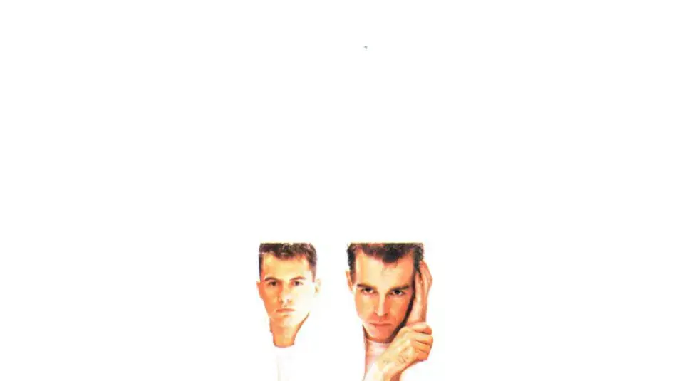 פט שופ בויז, עטיפת האלבום "Please" 1986