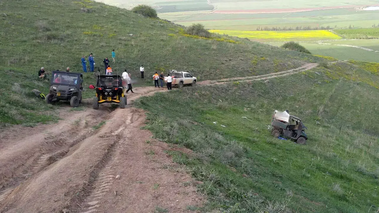 התהפכות טרקטורון סמוך ליבניאל התהפכות טרקטורון סמוך ליבניאל