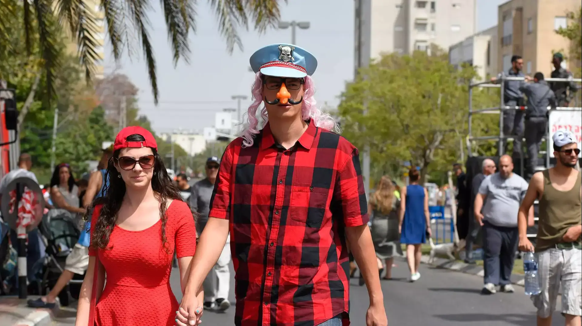 חגיגות רייב הפורים בכיכר המדינה בתל אביב, 25 במרץ 2016 חגיגות רייב הפורים בכיכר המדינה בתל אביב, 25 במרץ 2016