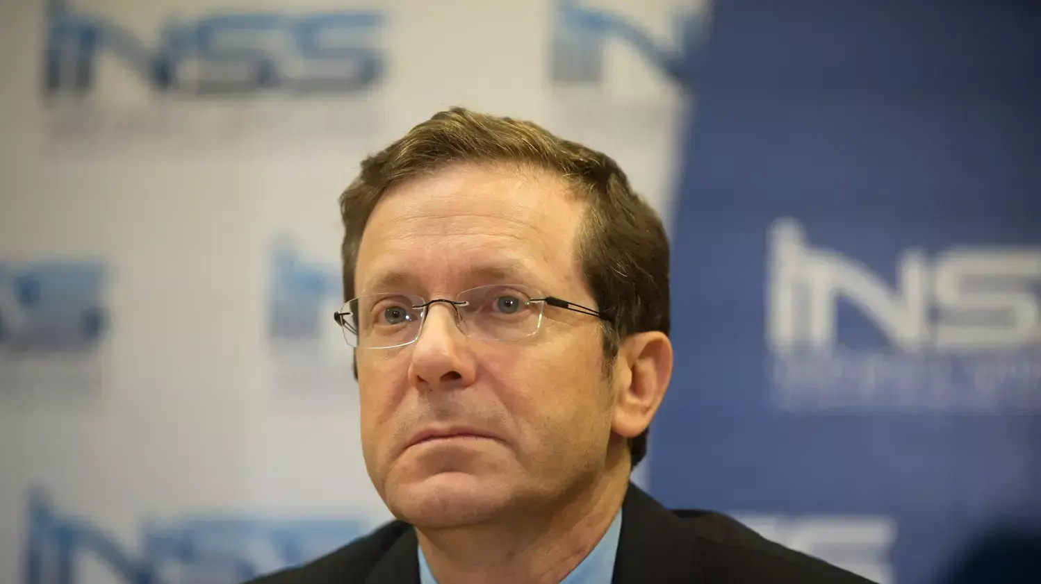 יצחק הרצוג בועידת מפלגת העבודה במכון למחקרי ביטחון לאומי