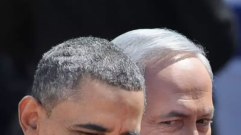 ברק אובמה ובנימין נתניהו בנמל התעופה בן גוריון 2013 ברק אובמה ובנימין נתניהו בנמל התעופה בן גוריון 2013