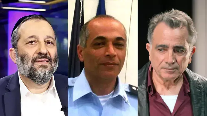 השחקן משה איבגי, תנ"צ כורש ברנור והשר אריה דרעי