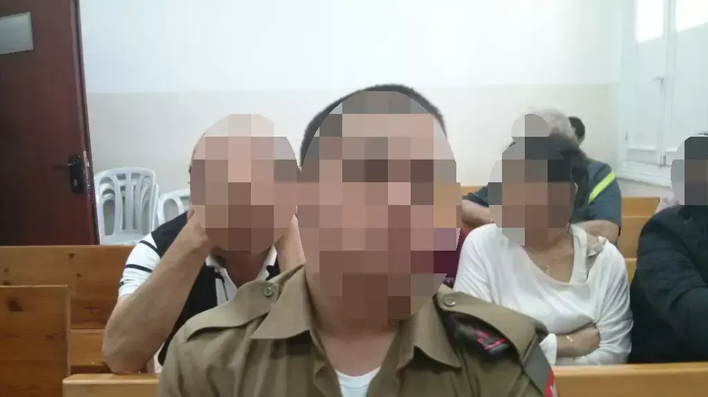 החייל היורה מחברון  דיון בבית הדין הצבאי ביפו. אפריל 2016