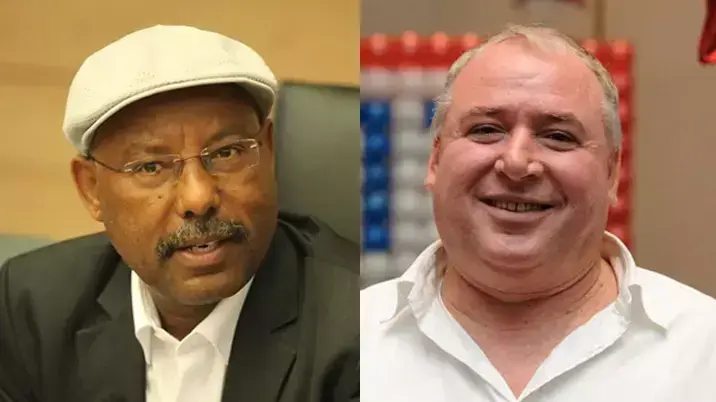 חברי הכנסת אברהם נגוסה ודוד אמסלם