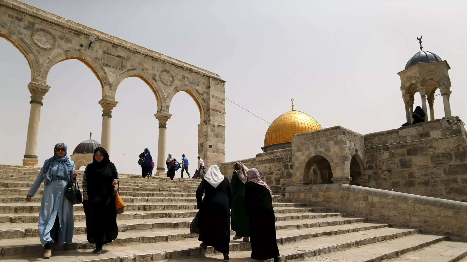 הר הבית בירושלים, 8 אפריל 2016 הר הבית בירושלים, 8 אפריל 2016
