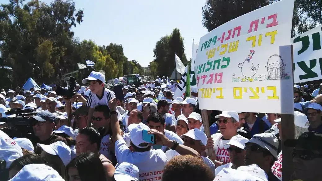 הפגנת הלולנים באביבים כנגד פתיחת שוק הביצים ליבוא הפגנת הלולנים באביבים כנגד פתיחת שוק הביצים ליבוא