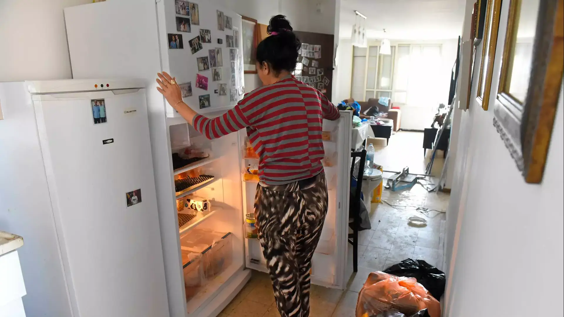 מרואיינת לכתבה לקראת פסח על עוני מרואיינת לכתבה לקראת פסח על עוני