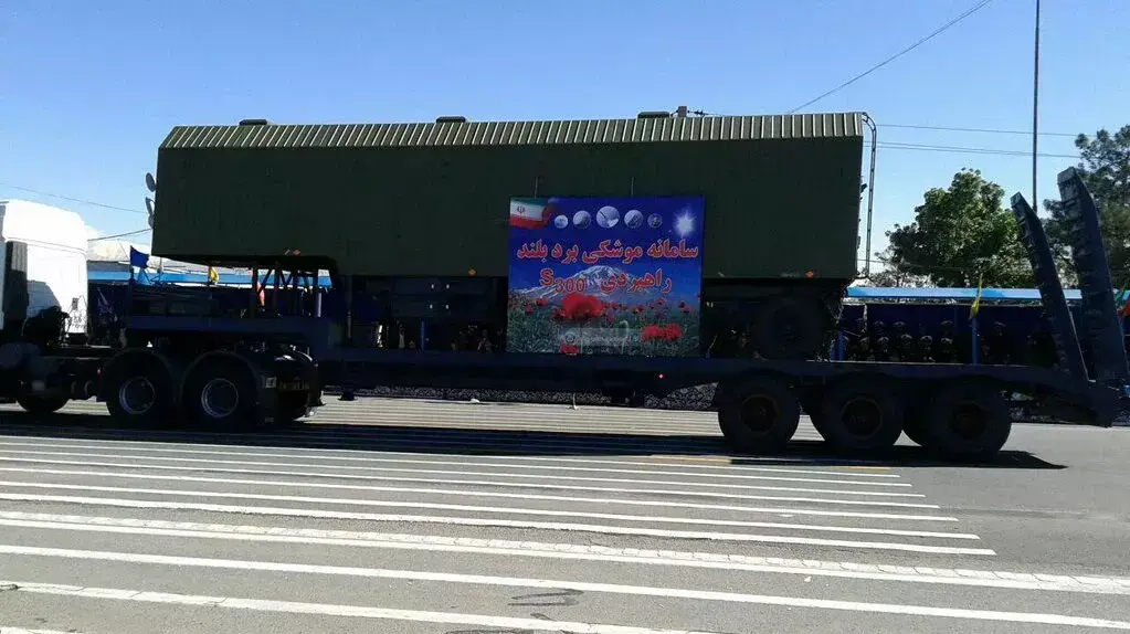 סוכנות הידיעות האיראנית תסנים פרסמה תמונות ראשונות של מערכת ה-S-300 שהתקבלה מרוסיה