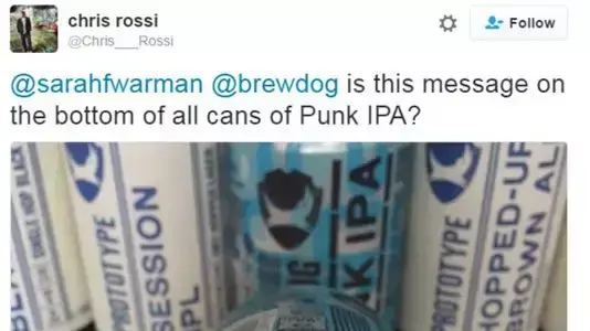בירה של BrewDog בירה של BrewDog