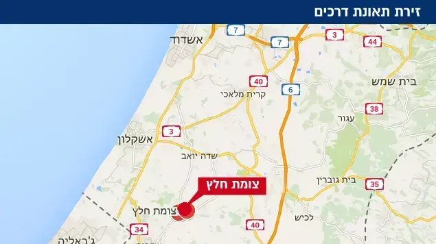 זירת תאונת דרכים זירת תאונת דרכים