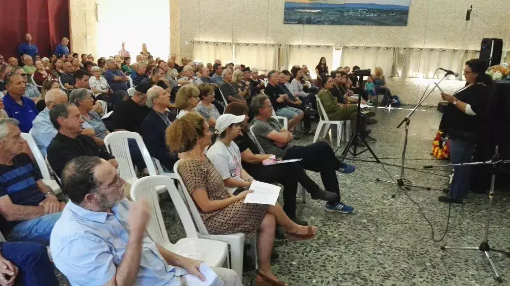 טקס האשכבה להייני בורנשטיין ז"ל, להבות הבשן. 17 באפריל 2016 טקס האשכבה להייני בורנשטיין ז"ל, להבות הבשן. 17 באפריל 2016
