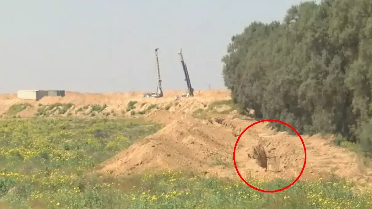 ישראל חשפה מנהרת חמאס בעוטף עזה ישראל חשפה מנהרת חמאס בעוטף עזה