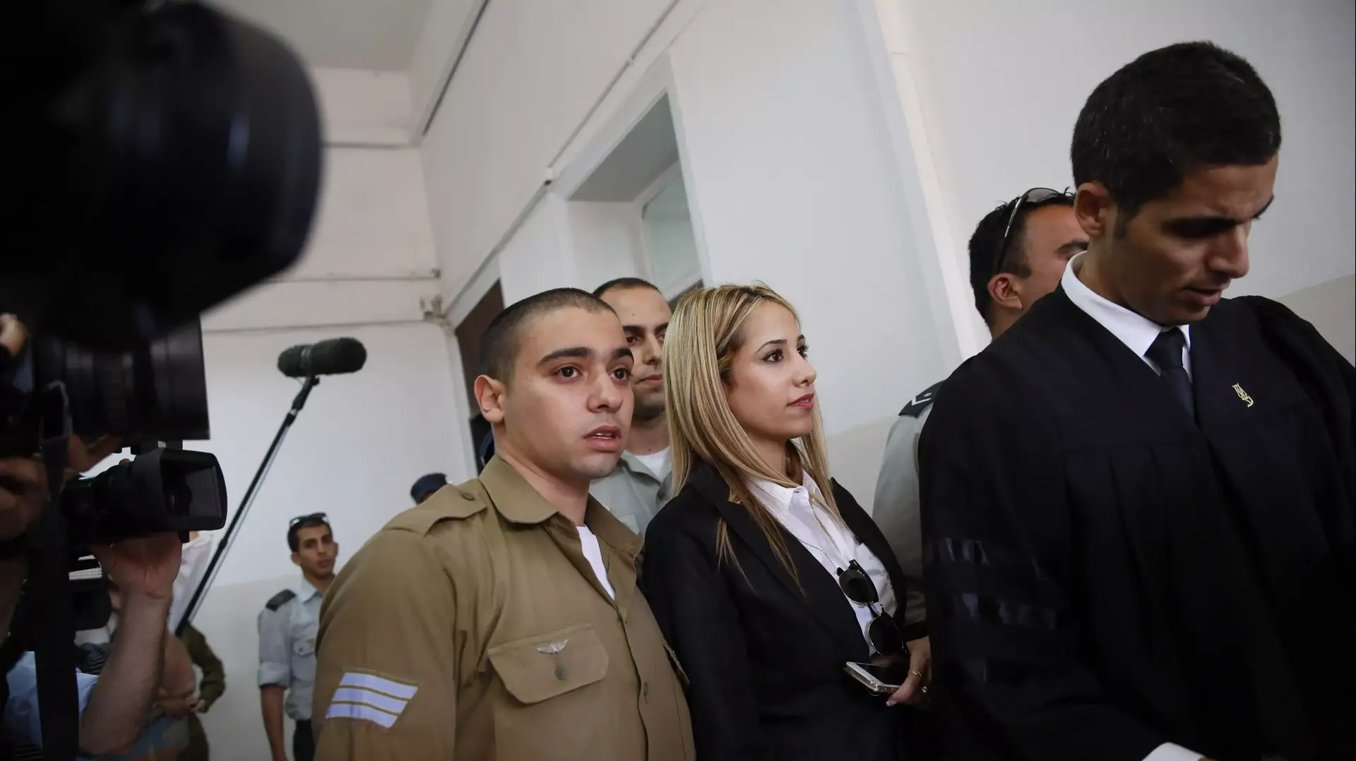 אלאור אזריה, בית הדין הצבאי ביפו. 18 באפריל 2016 אלאור אזריה, בית הדין הצבאי ביפו. 18 באפריל 2016