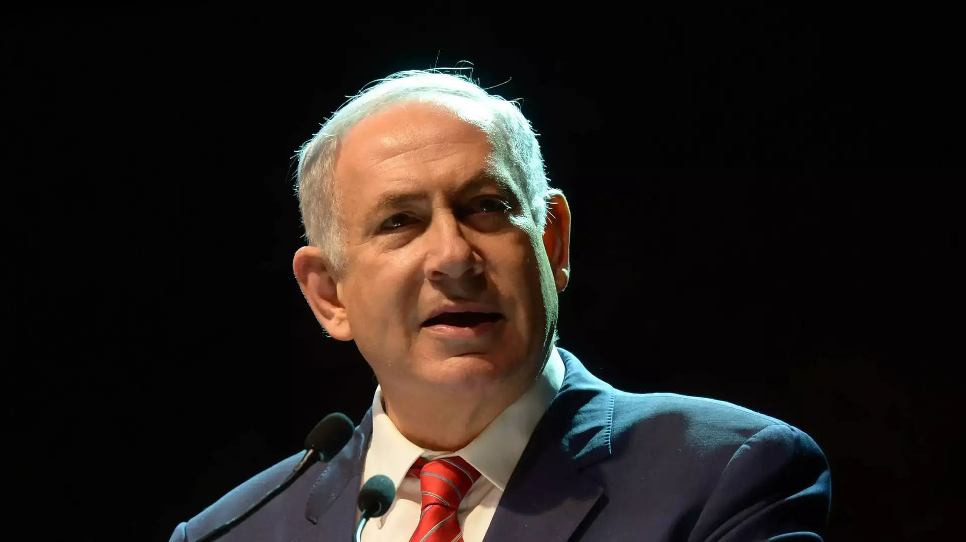 ראש הממשלה בנימין נתניהו באירוע לציון 85 שנה להקמת האצ"ל. בנימניה 18 באפריל 2016