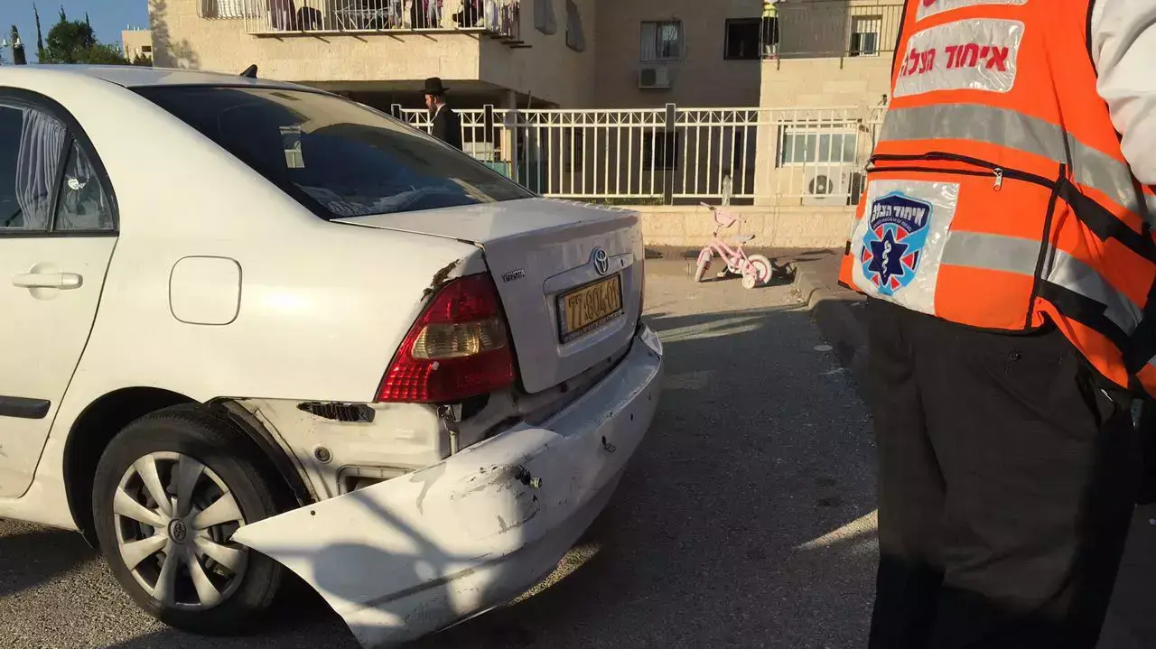תאונת דרכים בביתר עילית. אפריל 2016 תאונת דרכים בביתר עילית. אפריל 2016