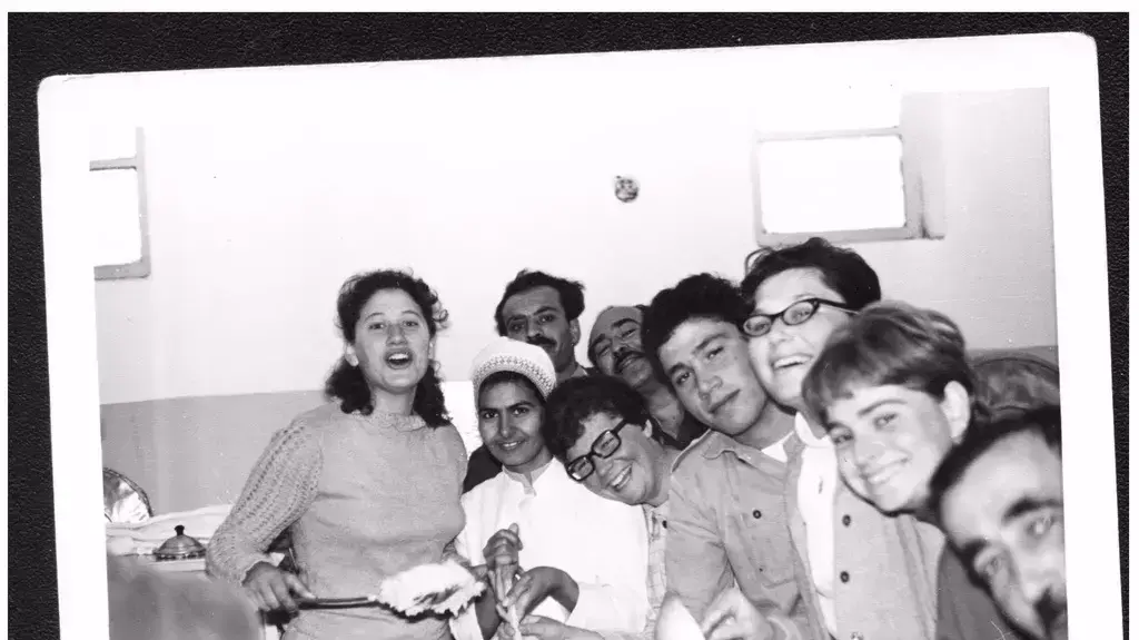 פסח במלון פארק, חברון. 1968