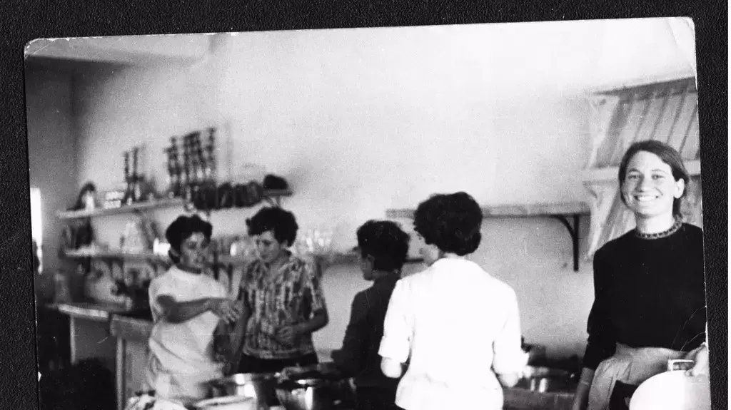 פסח במלון פארק, חברון. 1968