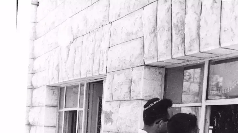 פסח במלון פארק, חברון. 1968