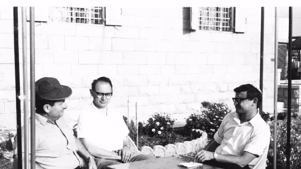 פסח במלון פארק, חברון. 1968