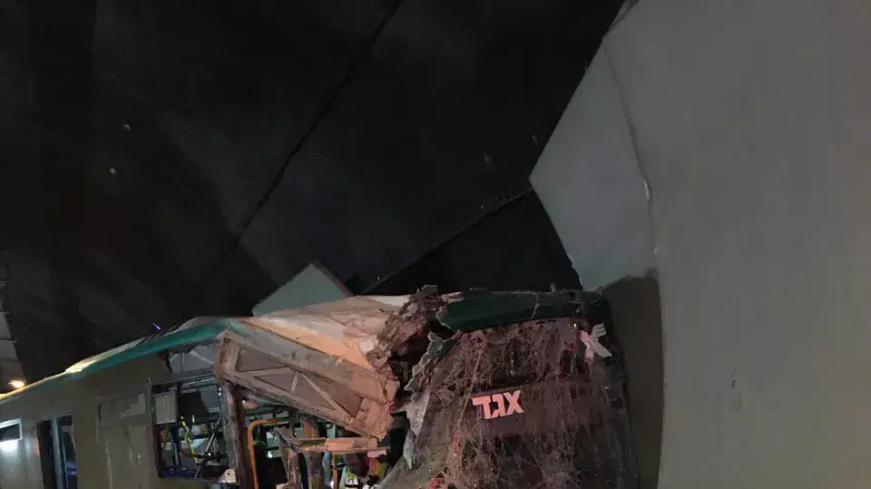 תאונת דרכים במנהרות הכרמל, חיפה. אפריל 2016