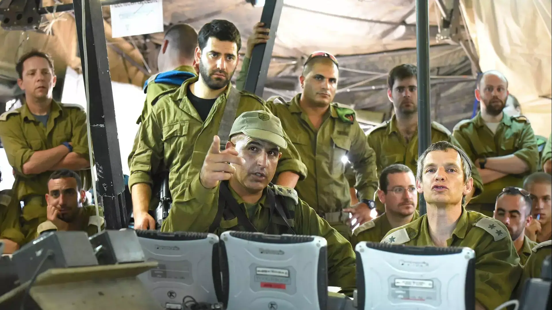 מח"ט נח"ל אל"מ עמוס הכהן בחמ"ל מח"ט נח"ל אל"מ עמוס הכהן בחמ"ל